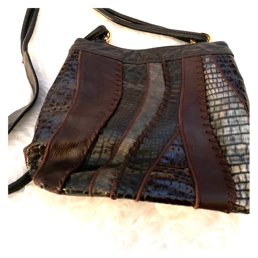 Decorative Leather purse /Shoulder bag.